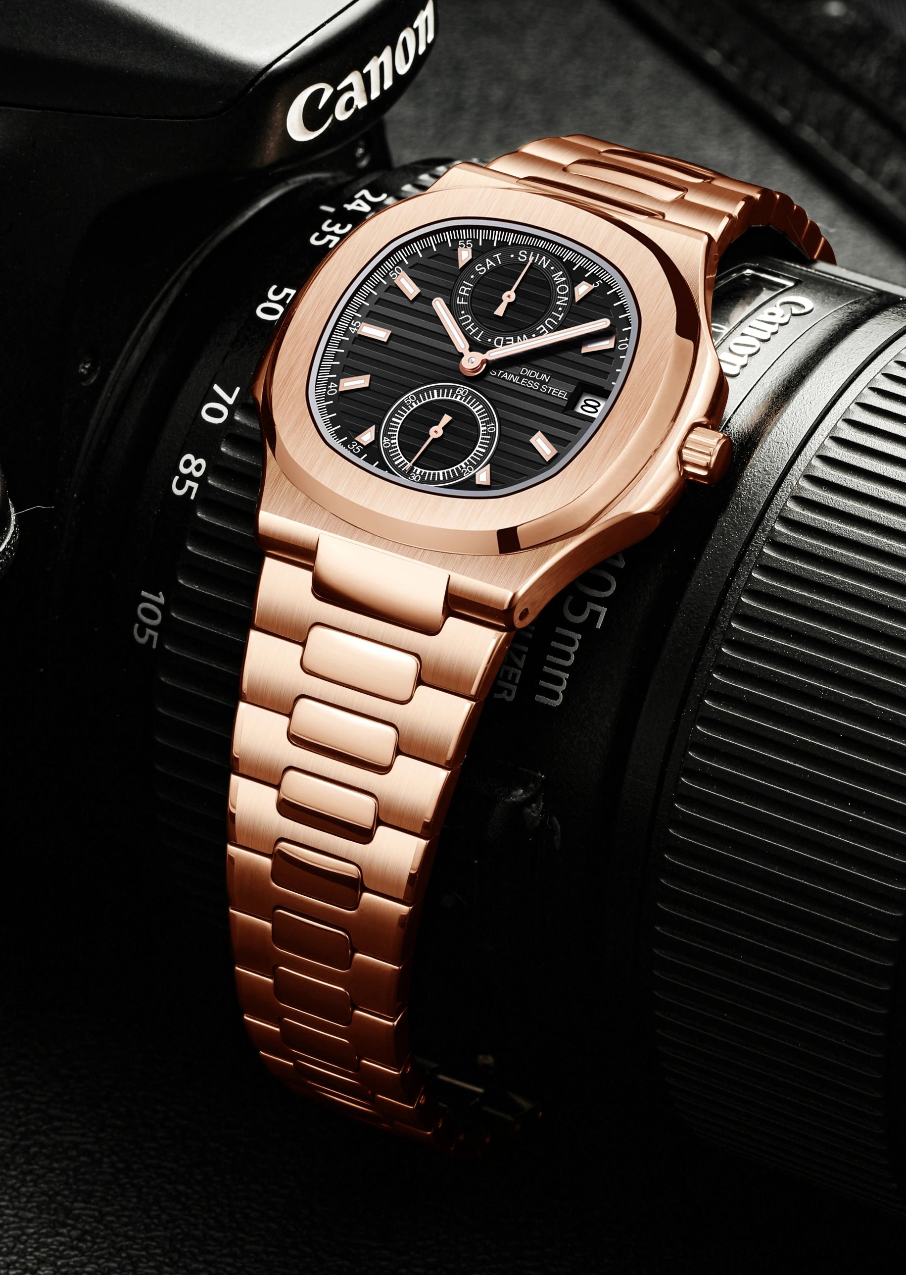 Coffret Héritage Élite – Chronographe Royal & Étui de Voyage Offert