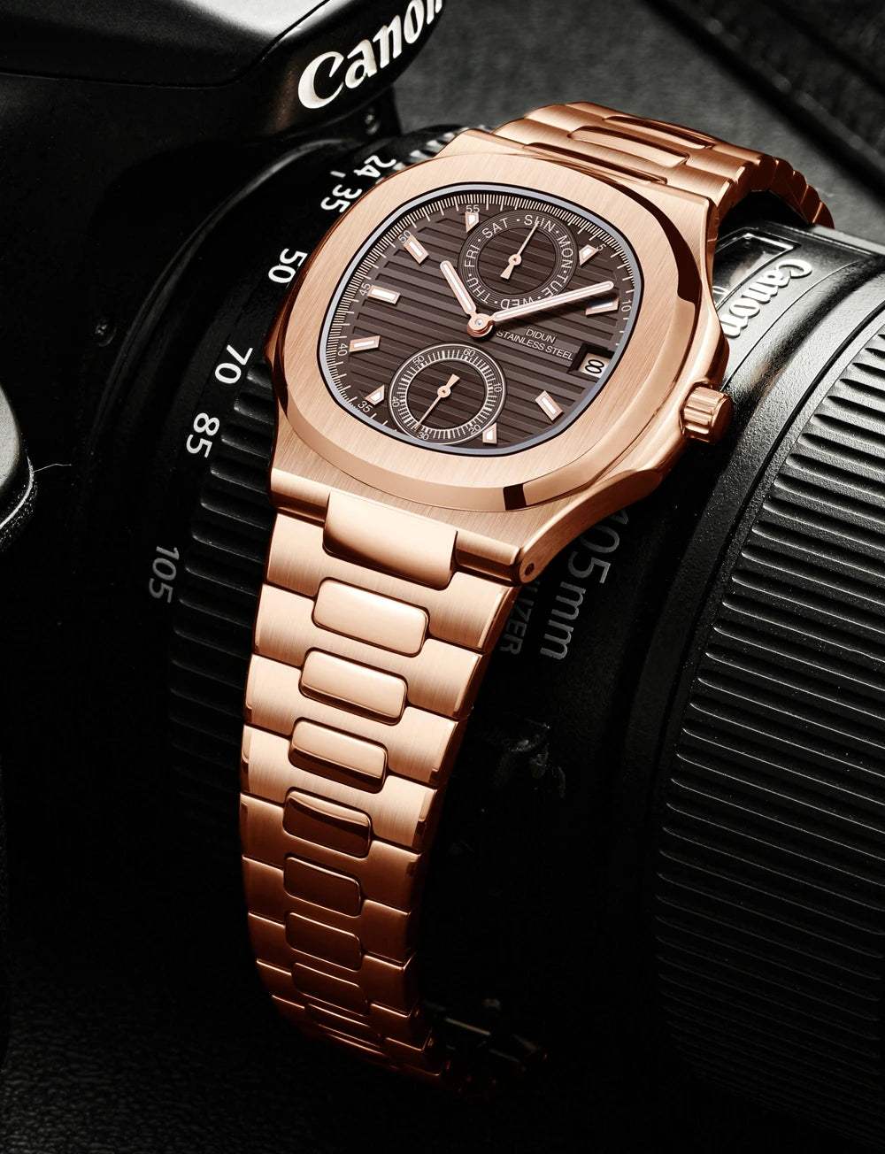 Coffret Héritage Élite – Chronographe Royal & Étui de Voyage Offert