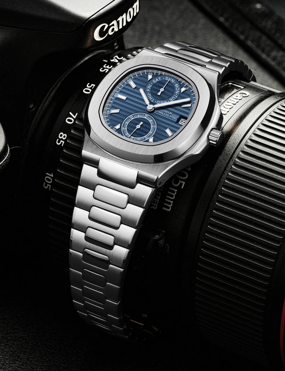 Coffret Héritage Élite – Chronographe Royal & Étui de Voyage Offert