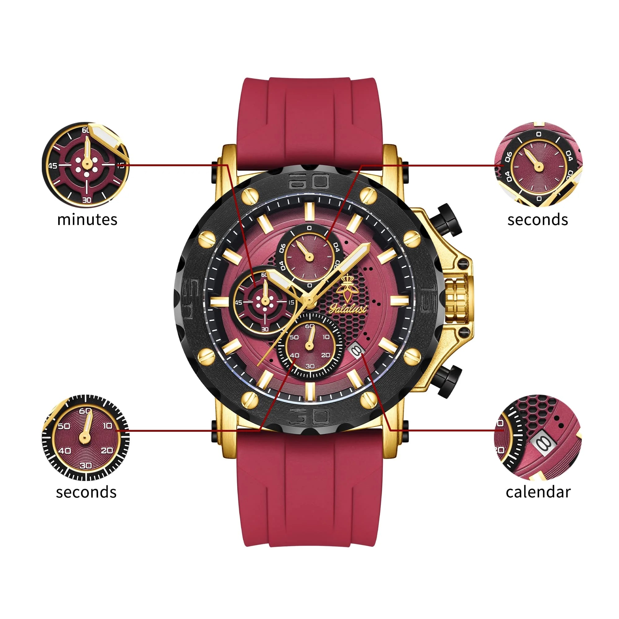 L'Automatique Sport – Édition Prestige (Bordeaux & Or)
