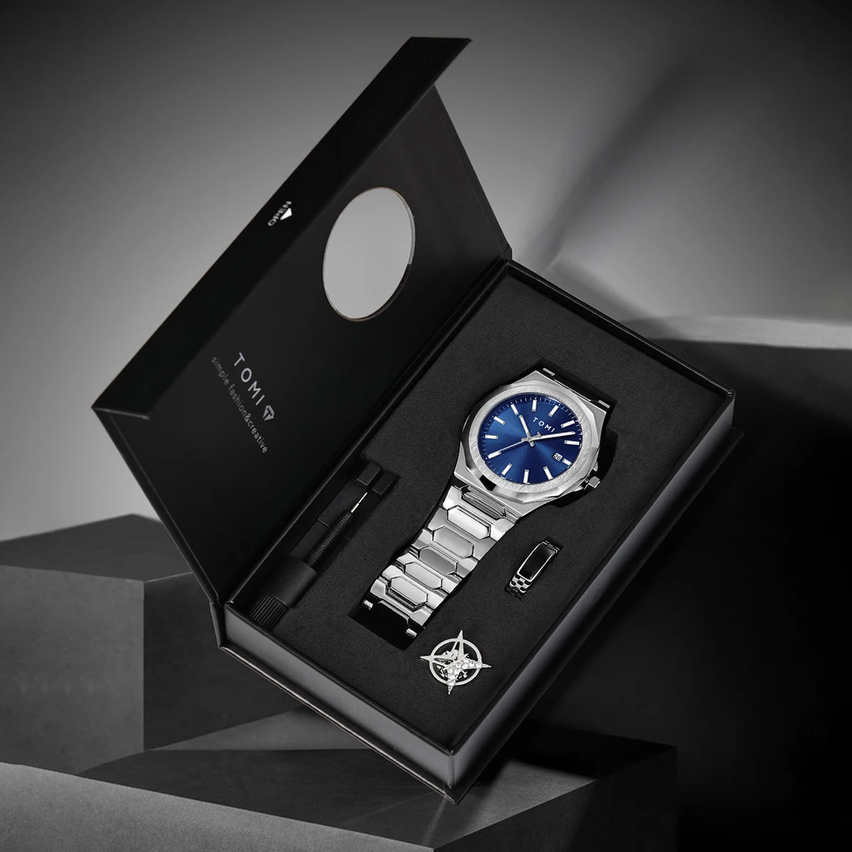 Montre Élite Chronos – Édition Royal Blue