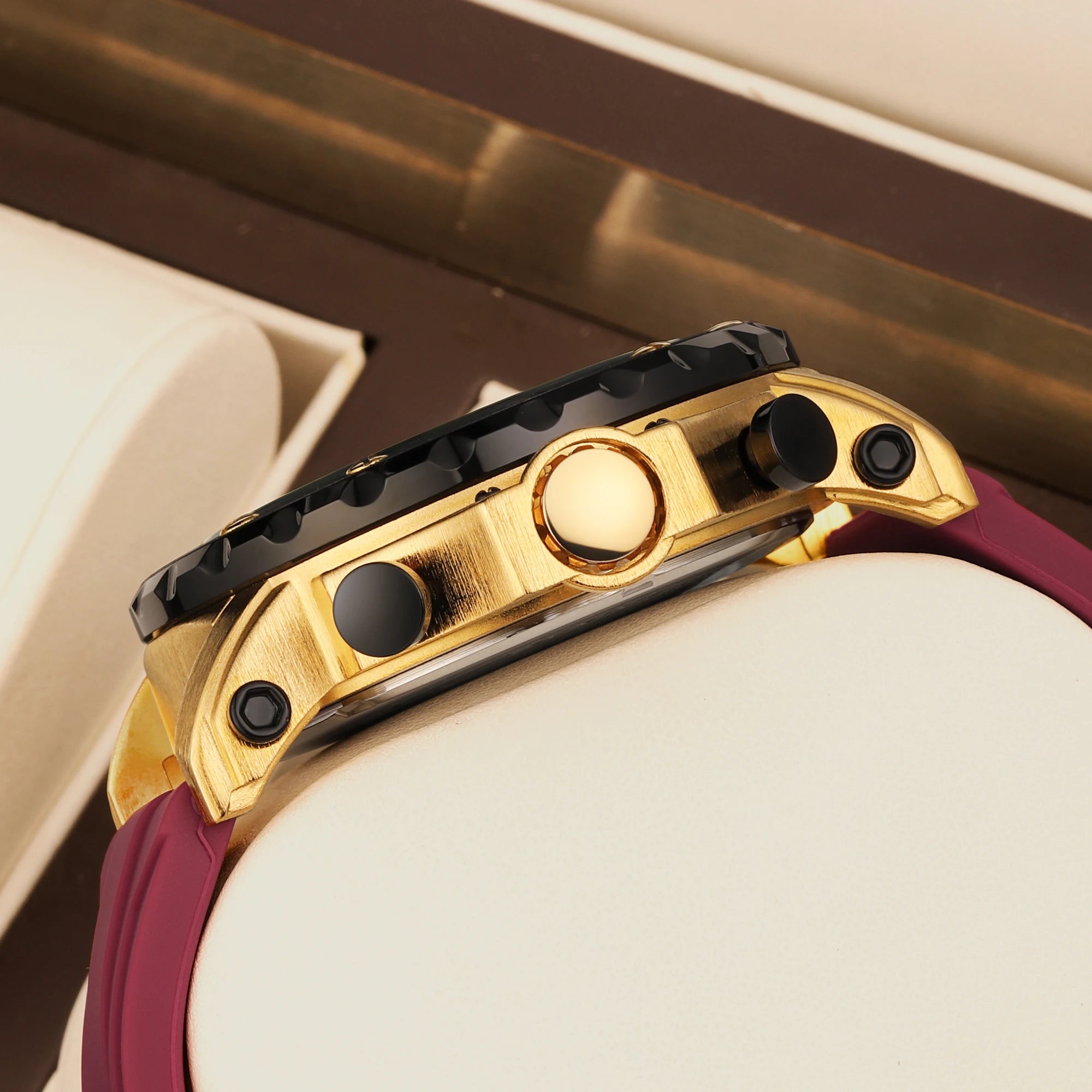 L'Automatique Sport – Édition Prestige (Bordeaux & Or)
