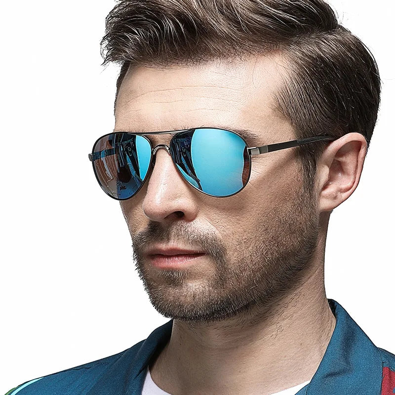 Lunettes Aviateur "Horizon Stealth" - Verres Polarisés HD