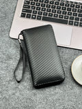Pochette Longue Executive – Édition Carbon Clutch