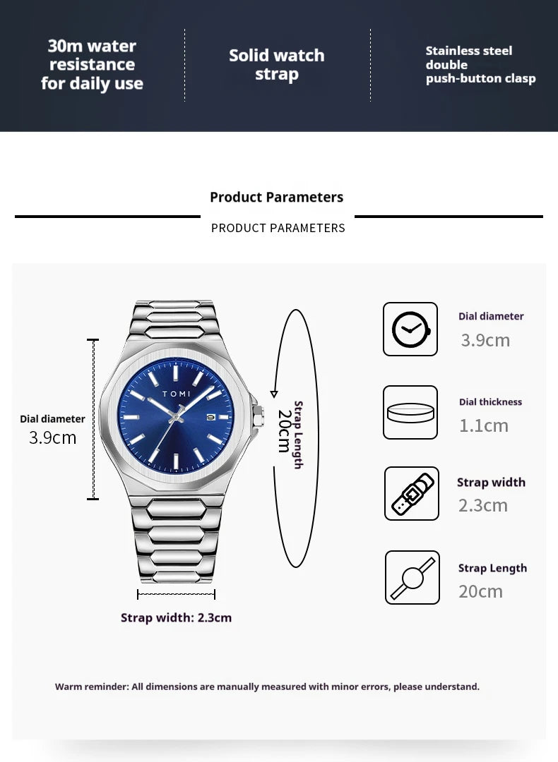 Montre Élite Chronos - Édition Royal Blue